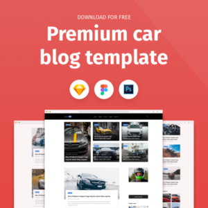 Premium Car Blog Template